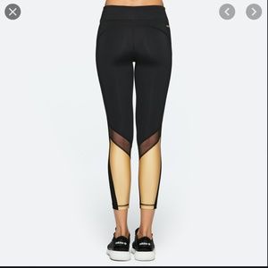 Alala Heroine Tight in Black/Liquid Gold